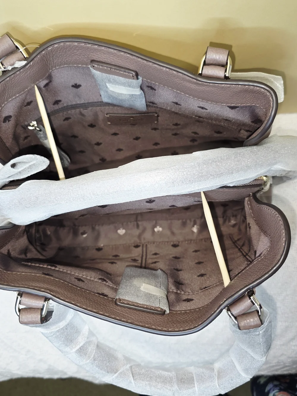 Kate Spade Jackson Medium Triple Compartment Satchel In Neutral Multi